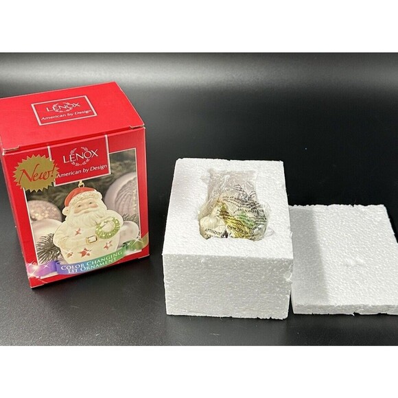 Lenox American by Design Santa Claus Color Changing Lit Santa Ornament NEW - Picture 12 of 16